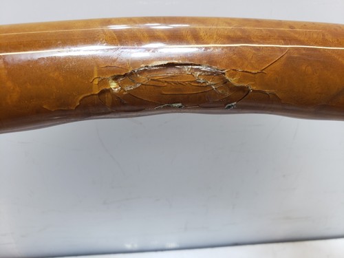 ✅ 00-06 OEM Mercedes W220 S500 S430 Driver Steering Wheel Leather Wood NOTE* - Picture 2 of 19