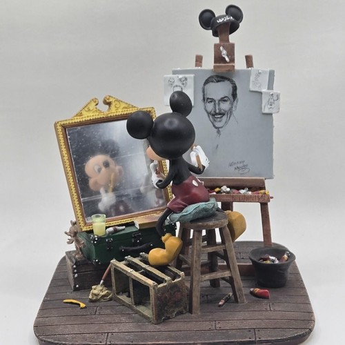 Disney Mickey Mouse "Self-Portrait Mickey Mouse" Figur Charles Boyer