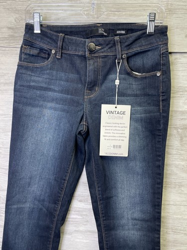 Jeans Adrianna Denim 1822 29 donna blu scuro skinny - Foto 2 di 13