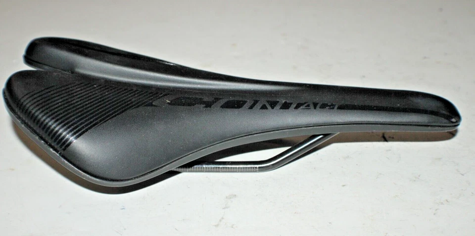 Selim de bicicleta MTB gigante neutro 275/130mm preto touring estrada cascalho CX EUA envio - Imagem 2 de 4