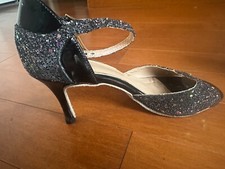 Black tango shoes women  s size 6/35. 3  heel