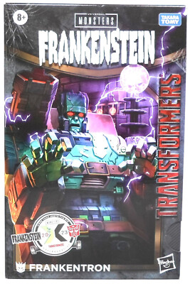 HASBRO 2023 COLLABORATIVE UNIVERSAL MONSTERS x TRANSFORMERS FRANKENTRON MISB