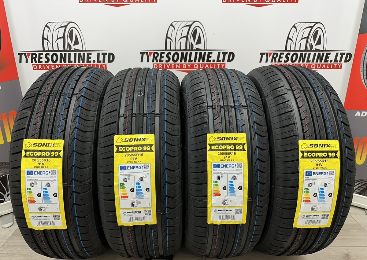 4 X 205 55 16 SONIX 205/55R16 91V M+S HIGH PERFORMANCE CHEAP BRAND 