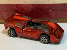 HOT WHEELS 1969 REDLINES, McLAREN M6A,RED , REDLINES, USA, LOOSE