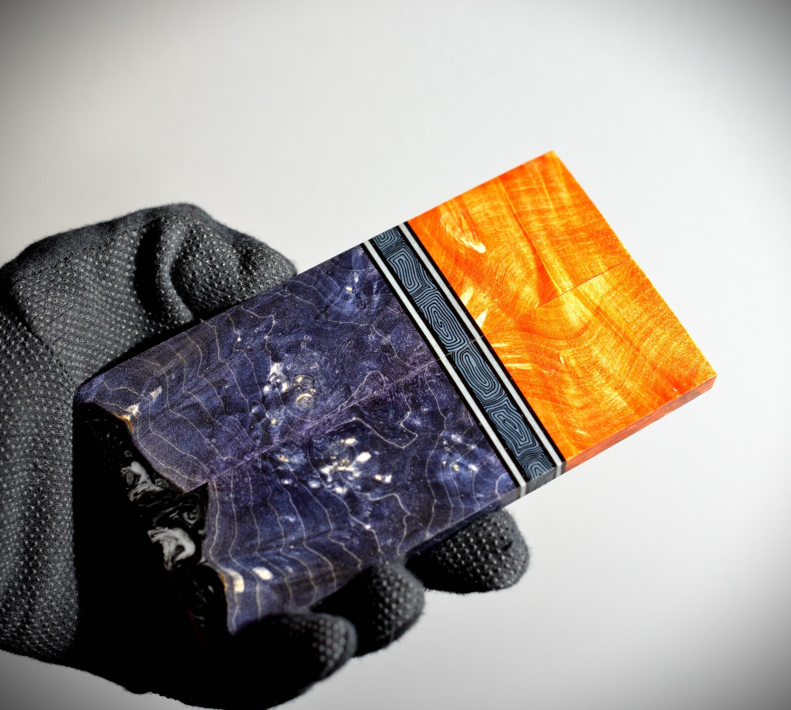 blank scales + Gift liners dyed burl stabilize wood for craft knife handle eBay