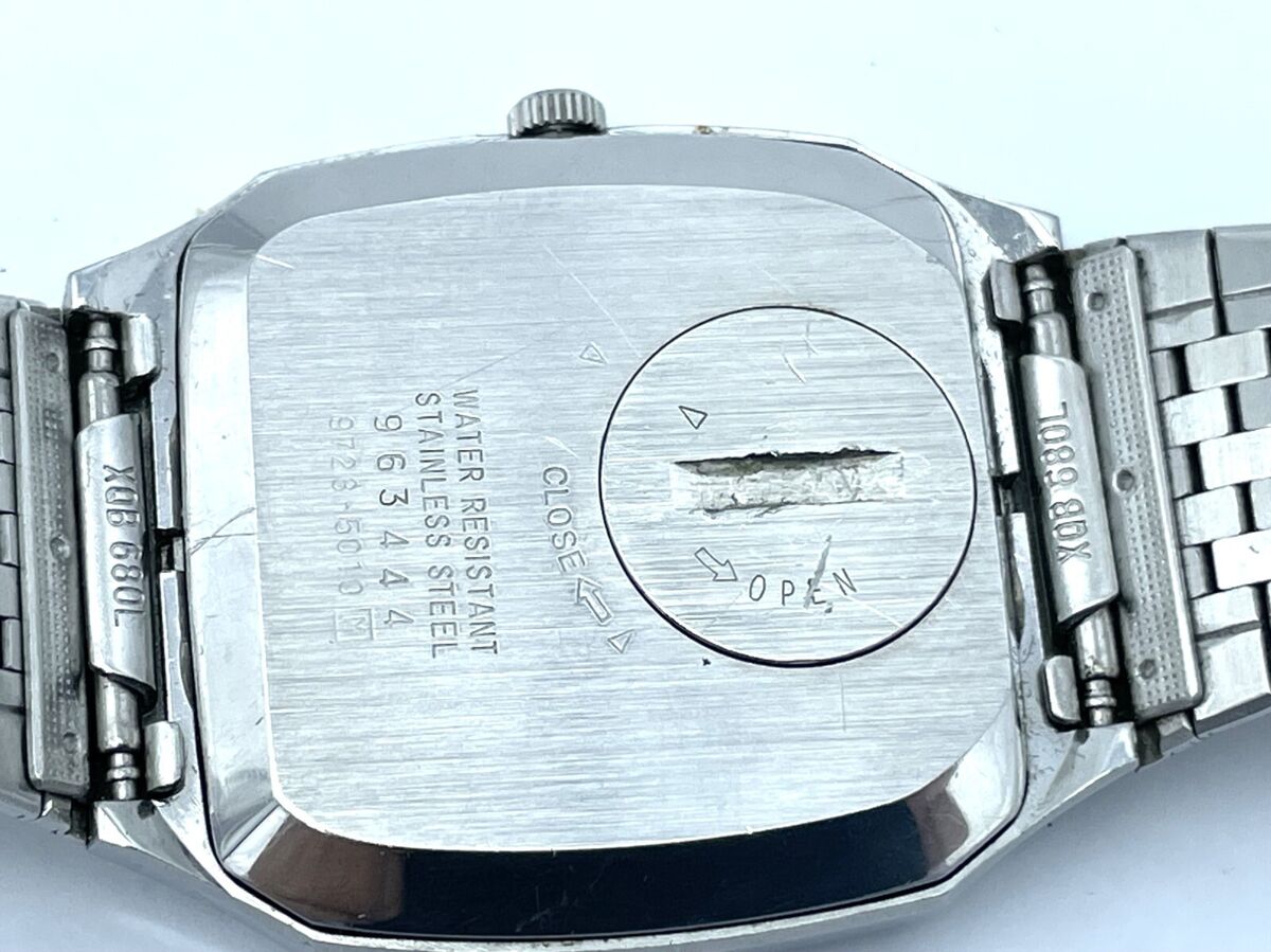 Vintage SEIKO KING QUARTZ Watch Twin Quartz Blue Boxed 9723 Vintage SEIKO KING QUARTZ Watch Twin Quartz Blue Boxed 9723