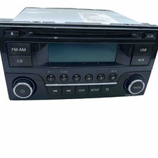 Audio Equipment Radio Receiver Am-fm-cd-receiver Sedan Fits 15-18 VERSA Sentra