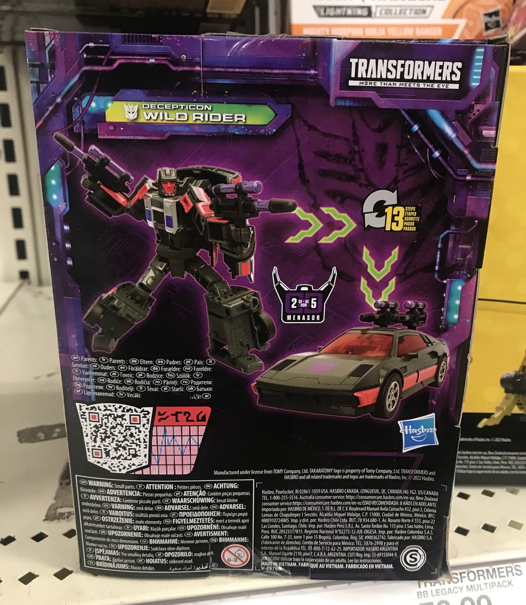 Transformers Generations Legacy Deluxe Class Decepticon Wild Rider