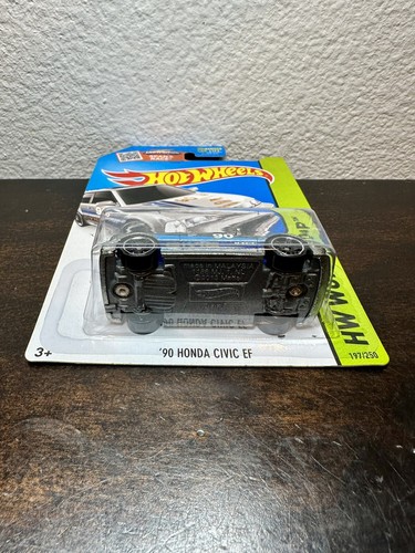 Hot Wheels 2015 Zamac '90 Honda Civic EF Walmart Exclusive HW Workshop - Picture 2 of 13