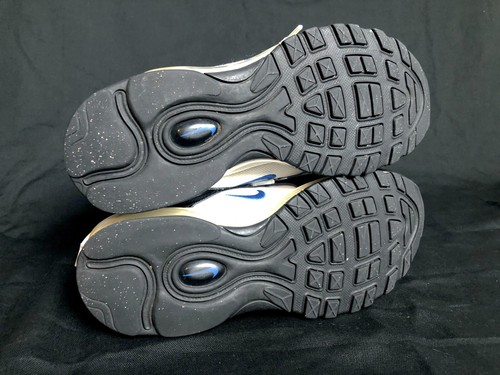 Nike Air Max 97 Size 6Y  Shoes Sneakers White Black Signal Blue 921522-107 - Bild 10 von 18
