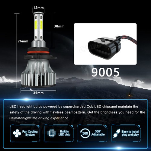 Para Honda Pilot 2006-2016 2017 2018 6x combo faros LED + kit de bombillas antiniebla - Imagen 11 de 17