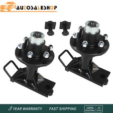 New 6x 5.5 Lug Superior Shipping Container Wheels, Bolt-on Spindle Kit Upgrades