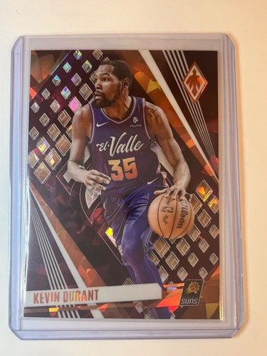 Kevin Durant 2023-24 Panini Phoenix Orange Ice /275 #1 Suns