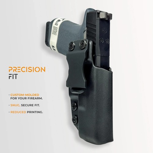 IWB High Sweat Shield Gun Holster fits GLOCK 19, 19X, 23, 32, 45 (GEN 1-5) - Picture 10 of 15