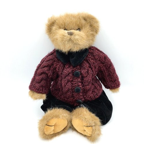 BEARINGTON COLLECTION Colette #1380 plush bear 14" stuffed animal 2002 w/ friend - Picture 8 of 14