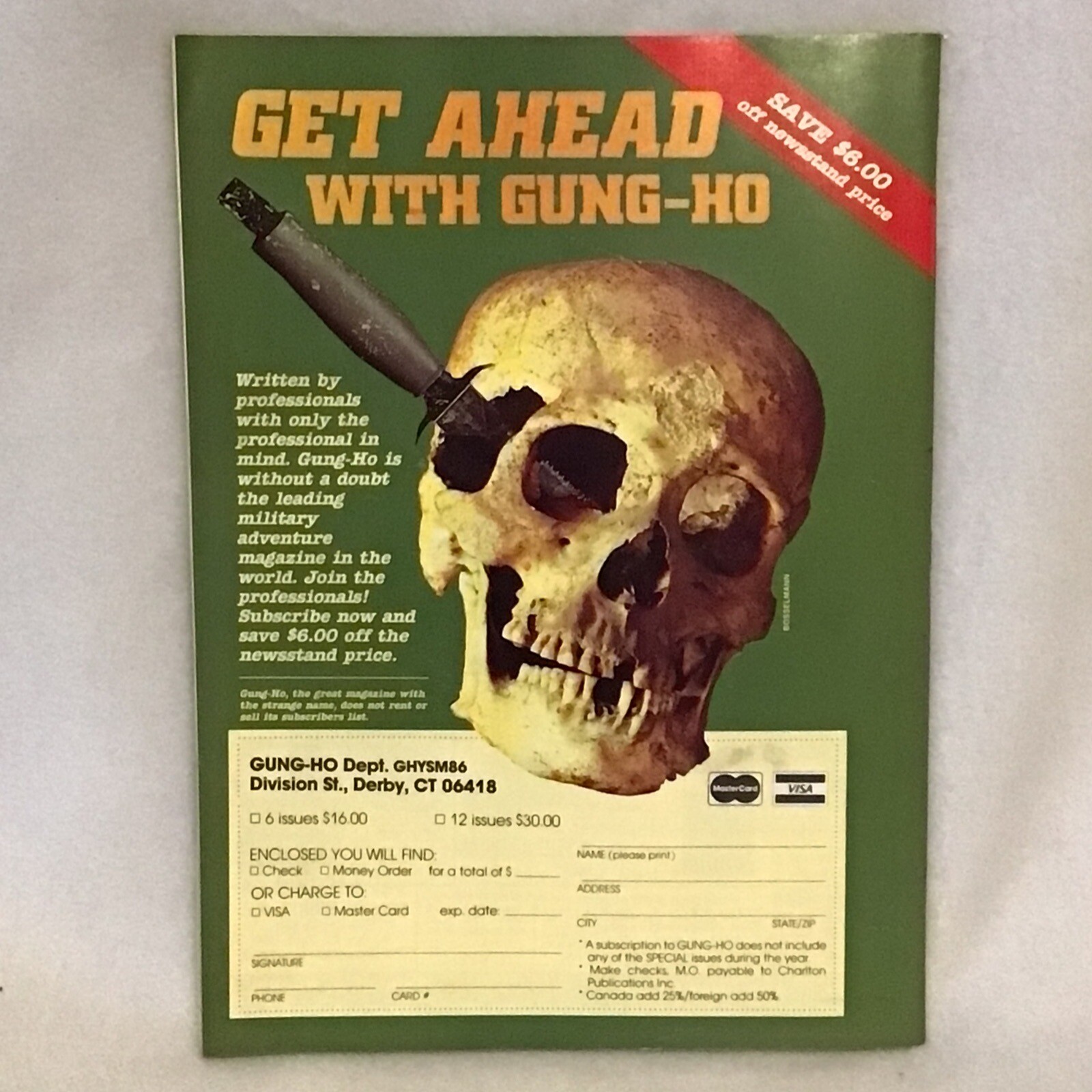 GUNGHO Magazine For International/Military Man Yearbook Summer 1986