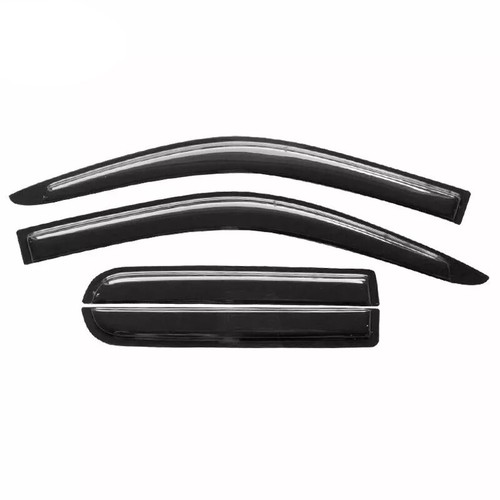 For Chevrolet Colorado Crew Cab 2004-2012 Window Visor Rain Guard Vent Deflector - Picture 5 of 8