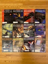 Lot of 12 Recording Magazine 1994 Jan-Dec Home & Studio Audio Stereo Equipment