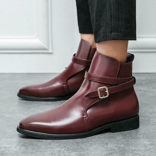 Pointy Toe Casual Buckle Shoes Flat 