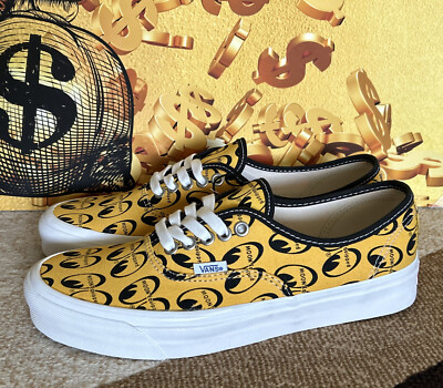 VANS バンズ Authentic 44D MOONEYES イエロー Vans X Mooneyes Moon Equipment Authentic 44 DX Anaheim