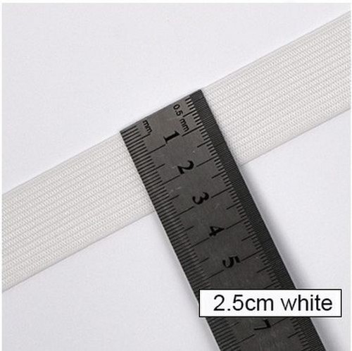 Rubber Elastic Band - 25mm Camouflage Stripe Lattice Ribbon Clothing Bags DIY - Picture 20 of 35