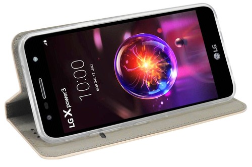 Wallet PU Leather Protective Case " Smart " Case Accessories for Lg x Power 3 - Picture 18 of 29