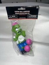Amscan Halloween Zombie Poppin Ball Launcher New In Package Launcher 3 Balls