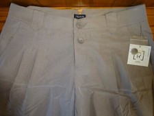 NEW WOMEN'S RELATIVITY CITYSCAPE BEIGE PANTS SIZE 12P MSP 74