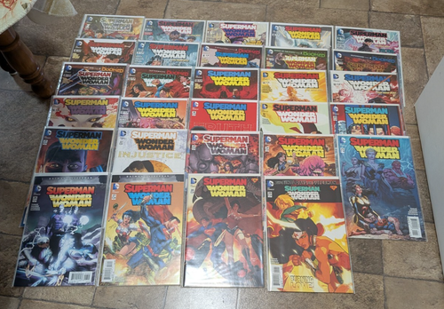 Superman Wonder Woman 2013 #1-29 + Annual 1 (1, 2, 19 Variants) DC Comics Set