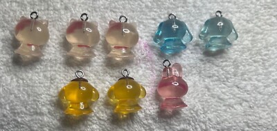 hello kitty charm semi-transparent. Lot 28. Custom lot see
