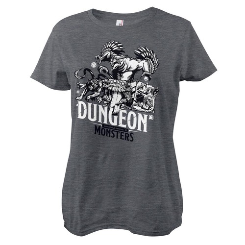 Officially Licensed Dungeons & Dragons -Dungeon Monster Women T-Shirt S-XXL Size - Picture 5 of 6