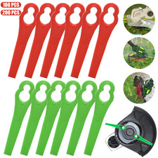 für Einhell Akku Rasentrimmer GE-CT 18 Li 200 x Ersatz Kunststoff Messer Klingen