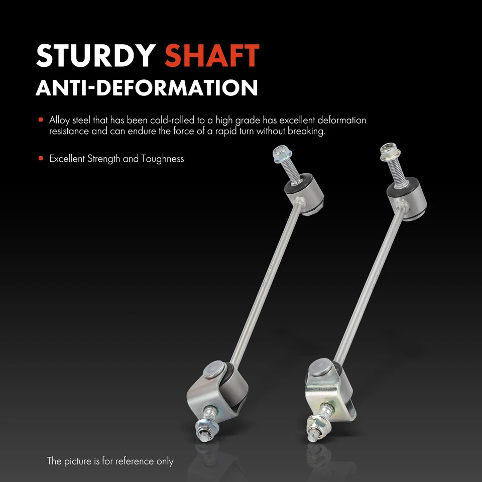 2x Barra estabilizadora trasera izquierda y derecha eslabones para Mercedes-Benz CL550 2007-2014 S450 Foto 4 de 4