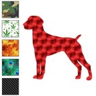 German Shorthair Pointer Dog, Vinyl Decal Sticker, 40 Patterns & 3 Sizes, #1960