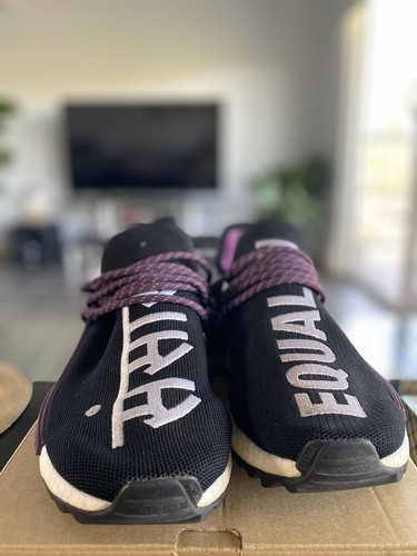 transportar Desviación Correspondiente adidas Pharrell Williams Hu Human Race NMD Holi Equality US7.5 | eBay