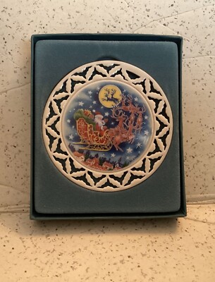 Lenox Portrait Twas The Night Before Christmas Not Even a Mouse 1st Series Box