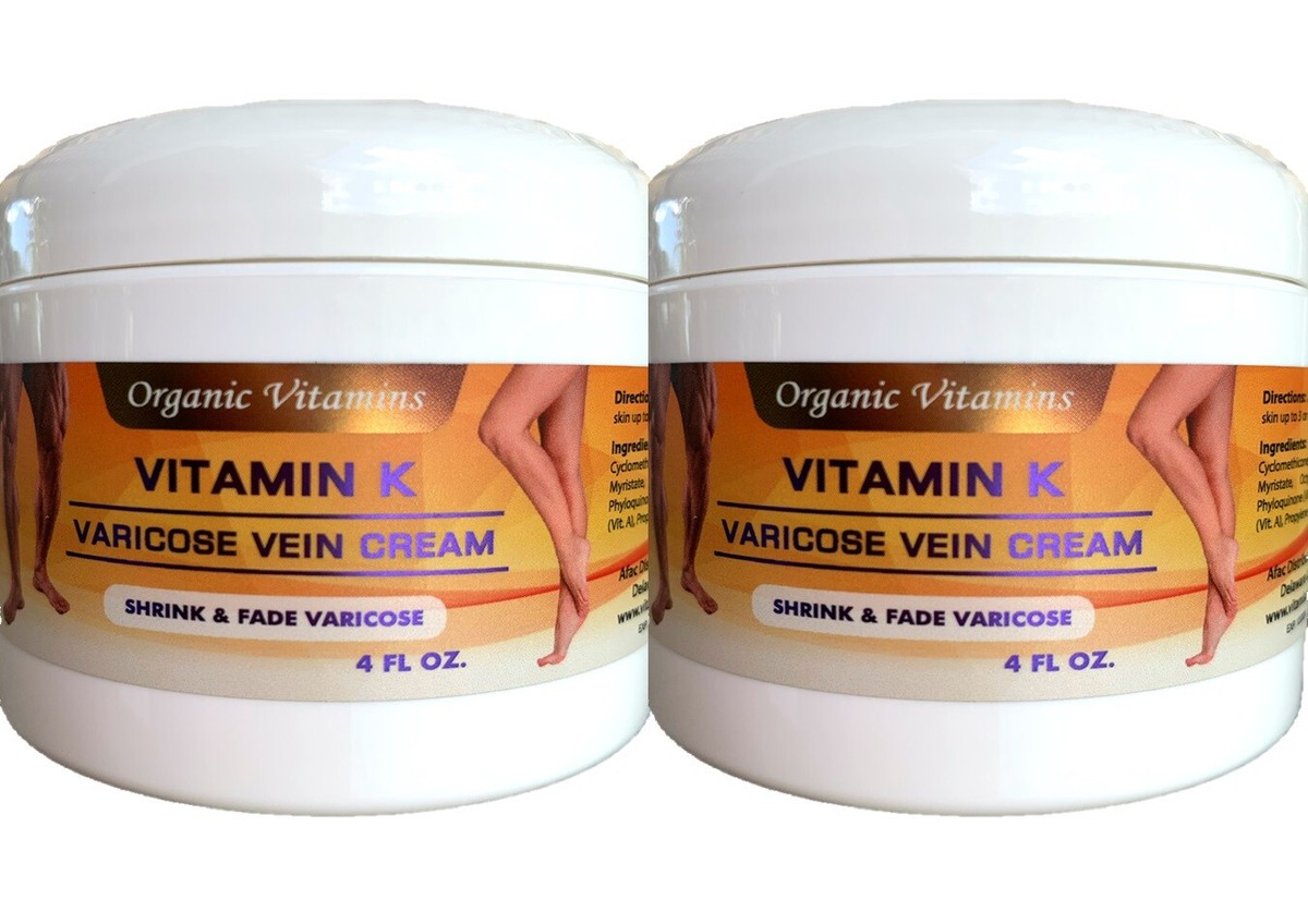 8 Oz VARICOSE SPIDER VEINS CREAM K vit HORSE CHESTNUT LEGS VESSELS