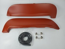 Pair Fender Skirts For 1955 Chevy Bel Air 150 210 Kit Rubber