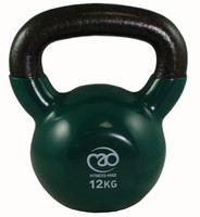 Fitness Mad Gym Training Strength & Fitness Exercise 12kg Kettlebell - Green Fitness Mad Gym Training Strength & Fitness Exercise 12kg Kettlebell - Green