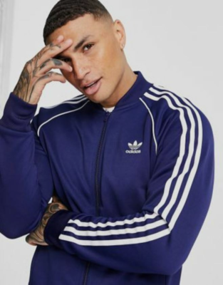 NEW MENS ADIDAS ORIGINALS SUPERSTAR TREFOIL TRACK JACKET