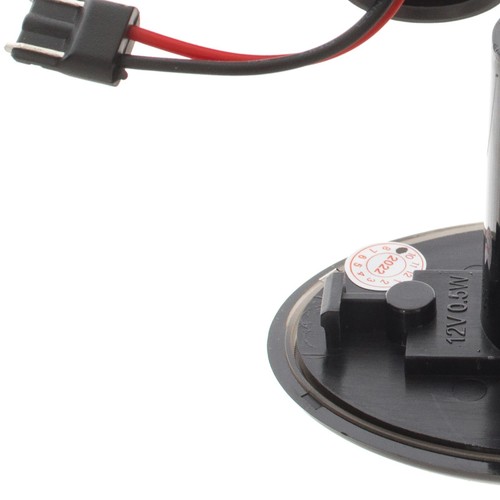 2x INTERMITENTES LATERALES LED NEGRO ADECUADOS PARA MINI R55 R56 R57 R58 R59 - Imagen 15 de 20