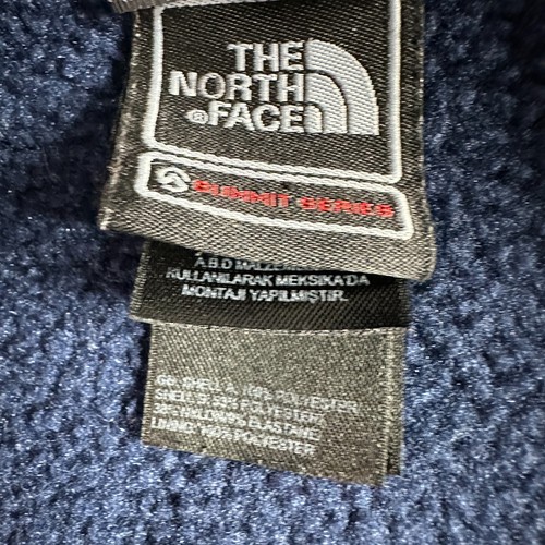 The North Face Summit Series Jacket Mens Medium Blue Scythe Fleece Full Zip - Picture 4 of 18