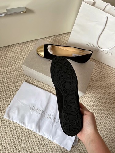 Original Jimmy Choo Ballerinas Black/Gold - Bild 13 von 15