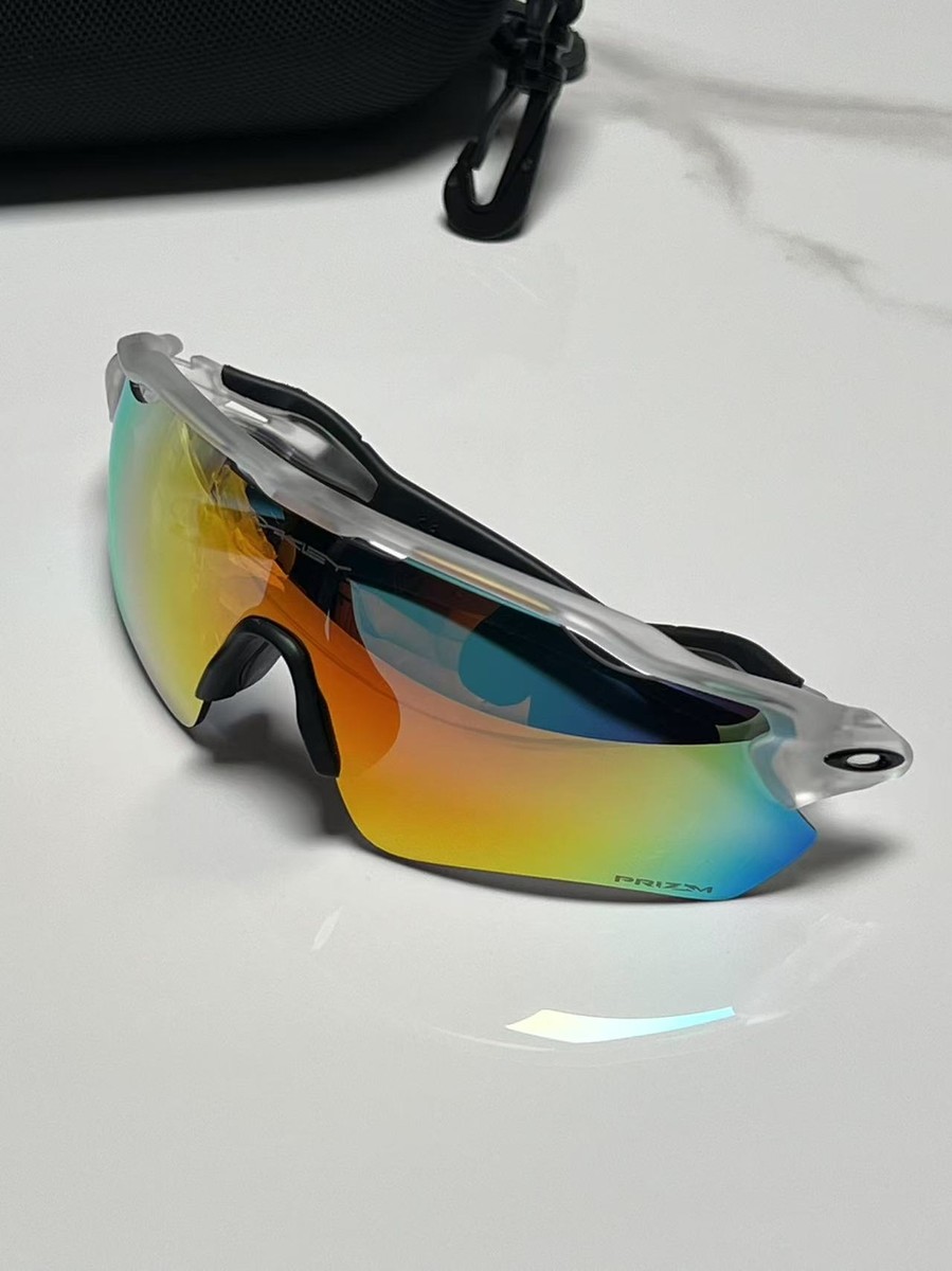 NEW OO9208 Oakley Radar EV Patn Sunglasses Transparent Frame