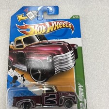 Hot Wheels 2012 Treasure Hunts '12 8/15 Custom '52 Chevy #58/247 New Card B189
