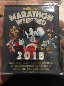 2018 Run Disney WDW 25th Anniversary Marathon Weekend Magnet