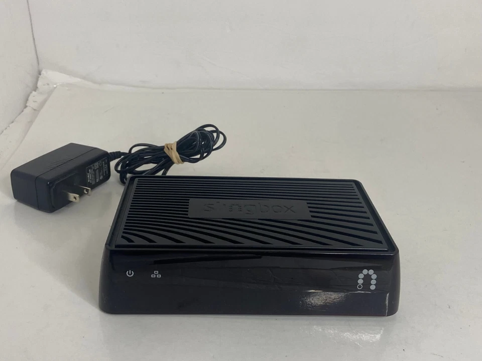 🍌 Sling Media Streamer Slingbox M2 Negro (SB375-100) Unidad + Cable Adaptador de CA I2 Foto 2 de 4