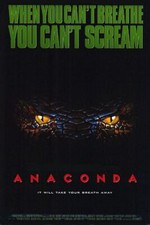 ANACONDA 1997 Original Glossy DS 2 Sided 27x40" US Movie Poster JLO Plus Bonus