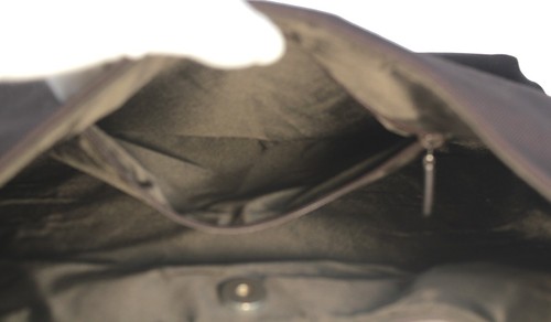 Auth GUCCI Brown Canvas Leather Metal Shoulder Bag Hobo Hand Bag Vintage Italy - Picture 17 of 24