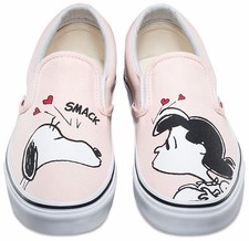 tenis vans snoopy rosa